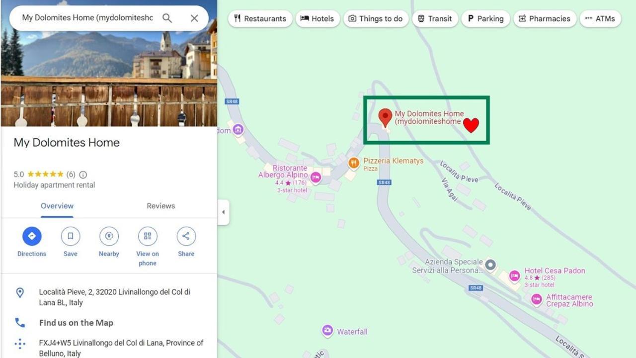My Dolomites Home 利维纳隆戈德尔科 外观 照片